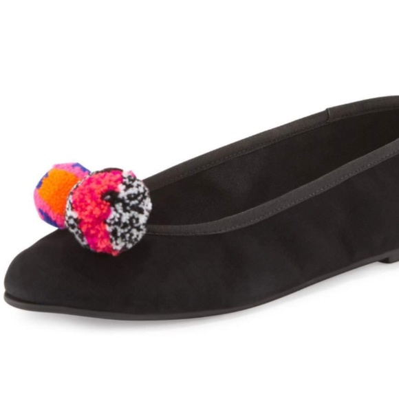 SOPHIA WEBSTER Bo Pom Pom Ballet Flats - Size 37.5 - Picture 4 of 5